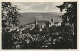 41312240 Schwarzenberg Erzgebirge Teilansicht Kirche Schloss Schwarzenberg - Schwarzenberg (Erzgeb.)