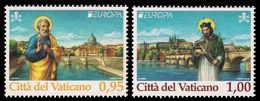 SALE!!! Vatican City Vaticano Vatikan 2018 EUROPA CEPT BRIDGES 2 Stamps Set MNH ** - 2018