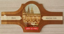 C99 Lot Bagues De Cigares  Derk De Vries  Praag Prague  1 Pièce - Bagues De Cigares