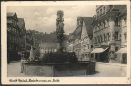 41311305 Schwaebisch Gmuend Marienbrunnen Markt Schwaebisch Gmuend - Schwaebisch Gmünd