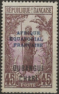 Oubanghi N°55* (ref.2) - Unused Stamps