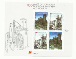 Portugal 1997 - 850 Years Lisboa And Santarém Conquest S/S MNH - Blocs-feuillets