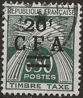 Réunion, Timbre-taxe N°47 (ref.2) - Strafport