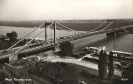 VIENNA, BRIDGE, TRAM, CARS, SHIP, ARCHITECTURE, AUSTRIA, POSTCARD - Wien Mitte