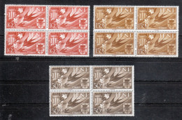 Ifni 1958**,  4-er Block Hilfe Für Valencia, Sukkulente Agave / Ifni 1958, MNH, Bloc Of 4, Valencia Aid, Succulent Agave - Cactus