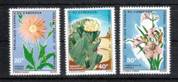 Kamerun 1971**, Blüten, Kaktus / Cameroun 1971, MNH, Blossoms, Cactus - Cactusses