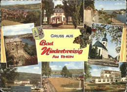 41310586 Niederbreisig Burg Rheineck Badehaus Rheinpromenade Niederbreisig - Bad Breisig