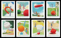 Etats-Unis / United States (Scott No.5627-34 - Backyard Games) [**] Set 8 - Unused Stamps