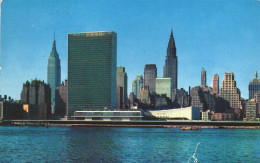 MANHATTAN, NEW YORK, SKYLINE, ARCHITECTURE, UNITED STATES, POSTCARD - Manhattan