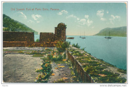 1910's Old Spanish Fort At Porto Bello Panama - Panama