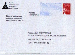 PAP Réponse Association Internationale Pour La Recherche Sur La Maladie D'alzheimer - Neuf - N° 0313134 - Listos Para Enviar: Respuesta /Luquet