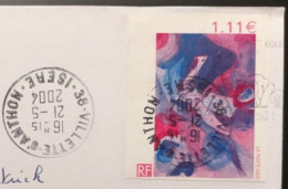 3585ù Kandinsky ' Impression En Héliogravure' Sur Lettre - Lettres & Documents