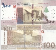 SUDAN 100 POUNDS 2019 P-77 UNC - Sudan