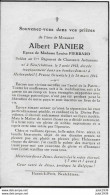 NEUFCHATEAU ..-- Mr Albert PANIER , CHASSEUR ARDENNAIS , Né En 1918 , Décédé BOMBARDEMENT à HEILINGEBEIL En 1945 . - Courcelles