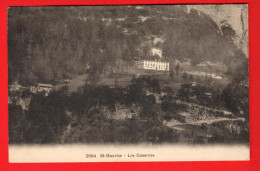 XZI-23  Saint-Maurice  Les Casernes. Cachet Militaire 1909  Burgy 3654 - Saint-Maurice
