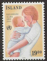 Iceland Island 1988 Campaign Of The World Health Organization (WHO) "Health For All In 2000".  MI 694 MNH(**) - Neufs