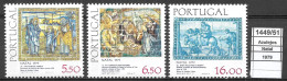 Portugal 1979 Afinsa 1449/1451. Azulejos / Natal - Neufs