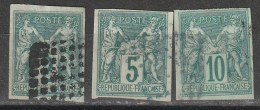 Colonies Françaises émissions Générales N° 30, 31, 32 - Sage