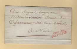 Franchise - Service Des Postes (1797) - Grande Poste - Sans Correspondance - 1701-1800: Precursori XVIII