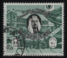 Bahrain 1966 Used Sc 145 30np Sheik Isa Bin Sulman Al Khalifah, Airport - Bahrain (1965-...)