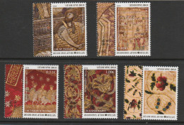 Greece 2014 Agion Oros Mount Athos - Embroideries C - Issue III - Set MNH - Neufs