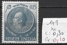 INDE 179 ** Côte 0.30 € - Nuevos