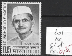 INDE 201 ** Côte 1 € - Unused Stamps