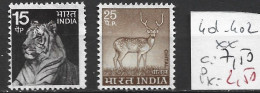 INDE 401-02 ** Côte 7.50 € - Unused Stamps