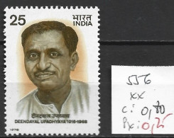 INDE 556 ** Côte 0.80 € - Unused Stamps