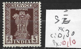 INDE SERVICE 2 ** Côte 0.30 € - Timbres De Service