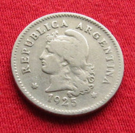 Argentina 10 Centavos 1925 KM# 35 *VT Argentine - Argentine