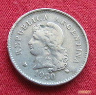 Argentina 10 Centavos 1930 KM# 35 *VT Argentine Argentinie - Argentina