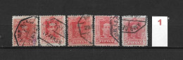 LOTE 2238 E  ///  ESPAÑA  AÑO 1922   EDIFIL Nº: 317  ALFONSO XIII TIPO VAQUER -  MATASELLOS  AMBULANTES - Used Stamps