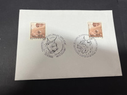 28-1-2024 (2 X 34) 1 Cover From Austria (with Special Big Cat Postmark) 2006 - Storia Postale