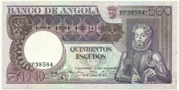 Angola - 500 Escudos - 10.6.1973 - Pick: 107 - AUnc. - Serie BP - Luiz De Camões - PORTUGAL - Angola