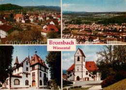 73805149 Brombach Loerrach Stadtpanorama Brombach Loerrach - Loerrach