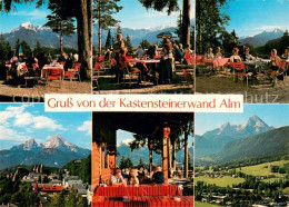 73732420 Bischofswiesen Kastensteinerwand Alm Berggaststaette Fernsicht Alpenpan - Bischofswiesen