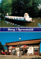 73732416 Burg Spreewald Kahnfaehre Kiosk Hafeneck Burg Spreewald - Burg (Spreewald)