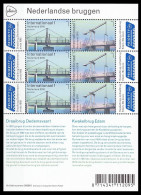 SALE!!! NETHERLANDS PAÍSES BAJOS PAYS-BAS NIEDERLANDE 2018 EUROPA CEPT BRIDGES Sheetlet Of 6 Stamps (3 Sets) MNH ** - 2018