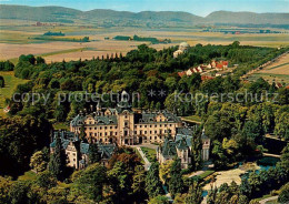 73713524 Bueckeburg Schloss Bueckeburg Mit Mausoleum Und Wesergebirge Fliegerauf - Bückeburg