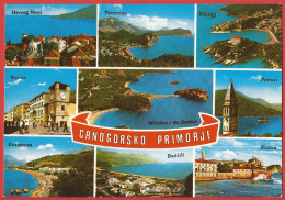 Montenegro - Crnogorsko Primorje : Various Cities - Unwritten Postcard - Good Condition - Montenegro