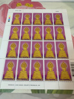 Thailand Stamp Sheet Of 20 Buddha 2006 - Thailand