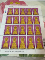 Thailand Stamp Sheet Of 20 Buddha 2006 - Thaïlande