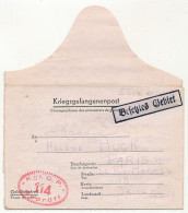 Lettre Depuis Le Stalag 1A Stablack - Censure Rouge Kgf. B.P. 114 Geprüft - Novembre 1941 - 2. Weltkrieg 1939-1945