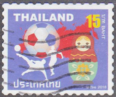 THAILAND  SCOTT NO 3012A  USED  YEAR  2018 - Thaïlande