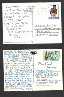 Jamaica 1979 & 1986  PPC Postcards , One Ex Montego Bay , One Without Cancel Both To Canada - Jamaica (1962-...)