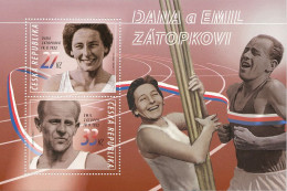 A 1171 - 2 Czech Republic Emil And Dana Zatopek 2022 - Ungebraucht