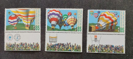 Israel 1994 Ayalon Valley International Hot Air Balloon Race Mi:IL 1304T, Sn:IL 1203T, Yt:IL 1249T, Sg:IL 1243T - Nuevos (con Tab)