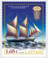 Latvia Lettland Lettonie 2024 Historical Ships "JUPITERS" Stamp MNH - Lettland