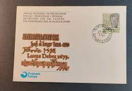 Faroe Island FDC 1981 - Färöer Inseln